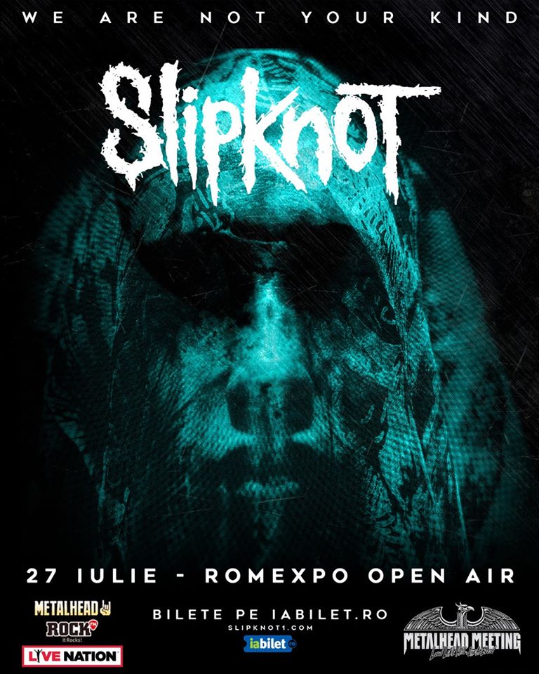 Concert Slipknot la București in cadrul festivalului Metalhead Meeting 2020
