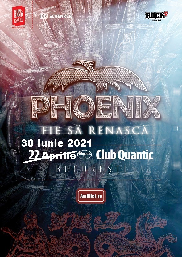 Phoenix - Fie să Renască 30 Iunie Club Quantic, Bucuresti