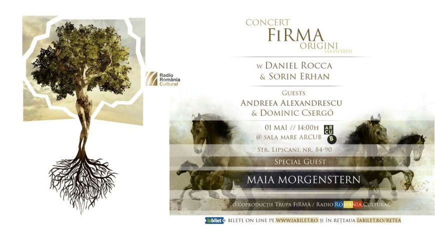 Concert FiRMA // Origini // 01.05 @ ARCUB București - contemporary-establishment